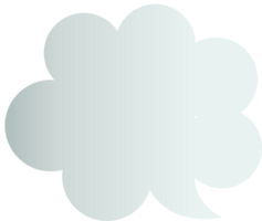 Speech Bubble Tag Cropout png