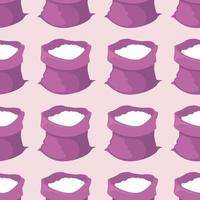 Flour pattern , illustration, vector on white background