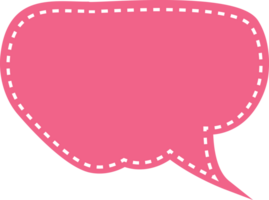 Speech Bubble Tag Cropout png