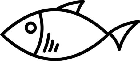 White fish with pointy face, illustration, vector on white background.