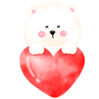 cute bear valentine png