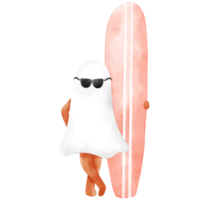 Halloween ghost surf png