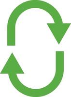 Recycling garbage, illustration, on a white background. vector