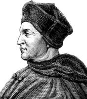 Thomas Cardinal Wolsey, vintage illustration vector
