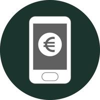 Mobile wallet, illustration, on a white background. vector