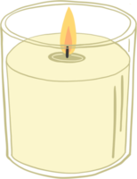 simplicity spa candle freehand drawing png