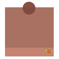 Choco Sticky Note png