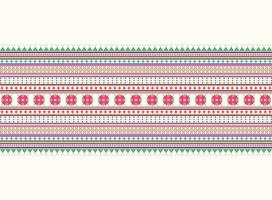 Geometric ethnic oriental pattern background. Design for texture, wrapping, clothing, batik, fabric, wallpaper and background. Pattern embroidery design. vector