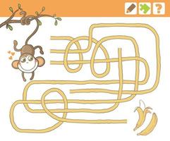 Jungle. Education Counting Game for Children. vector