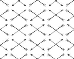 Arrows seamless pattern. vector