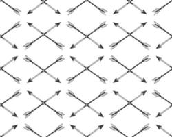 Arrows seamless pattern. vector