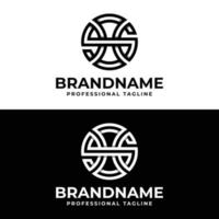 Letter SH or SX Monogram Logo, Suitable for any business with SH, HS, XS or SX initials vector