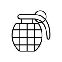 Grenade icon vector design templates