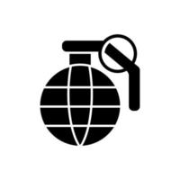 Grenade icon vector design templates