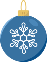 Design von Weihnachtskugelelementen png