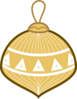 Christmas ball element design png