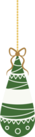 diseño de elemento de bola de navidad png