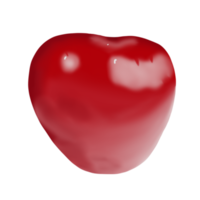 illustration de pomme rouge png