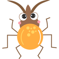 insecto. escarabajo divertido png