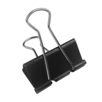 black binder or paper clip png