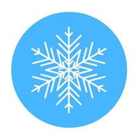Vector  winter snowflake icon. illustration for web