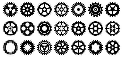 Mechanical Cogwheel Collection 21 Piece Gear Set -1 vector