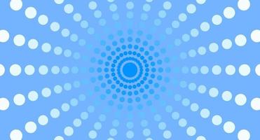Dotted circular background Concentric pattern. Vector illustration