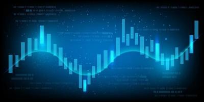 Computer chip Electronic circuit board vector background for technology finance concept and education for future