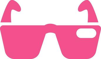 Summer sunglasses, illustration, vector on a white background.