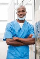 Young and successful surgeon. photo