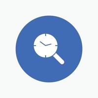 Search Research Watch Clock vector