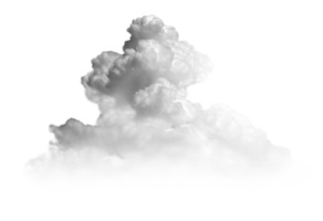 nube cumulonimbus transparente png