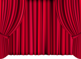 Red Curtains Transparent png