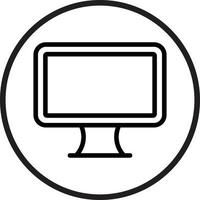 Lcd Icon Style vector