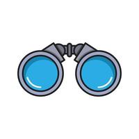 binocular vector illustration on a background.Premium quality symbols.vector icons for concept and graphic design.