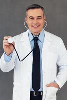 Male doctor portrait photo