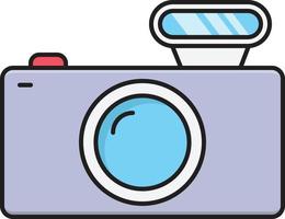 camera vector illustration on a background.Premium quality symbols.vector icons for concept and graphic design.