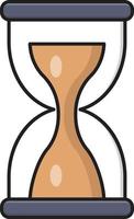 hourglass vector illustration on a background.Premium quality symbols.vector icons for concept and graphic design.