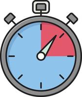stopwatch vector illustration on a background.Premium quality symbols.vector icons for concept and graphic design.