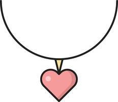 necklace vector illustration on a background.Premium quality symbols.vector icons for concept and graphic design.