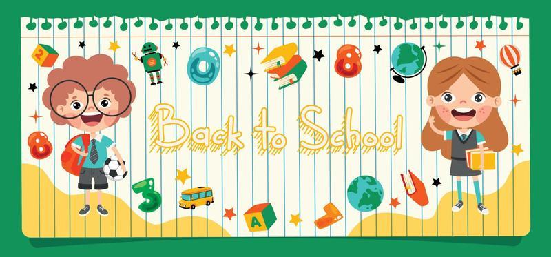 Back To School Concept With Students