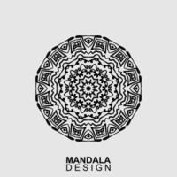 diseño de mandala dibujado a mano. ilustración vectorial vector