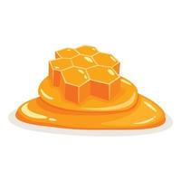 Vector Illustration Of Fresh Honey