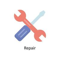 Repair Vector  Flat Icon Design illustration. Cloud Computing Symbol on White background EPS 10 File