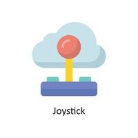 Joystick Vector  Flat Icon Design illustration. Cloud Computing Symbol on White background EPS 10 File