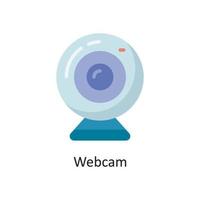 Webcam  Vector  Flat Icon Design illustration. Cloud Computing Symbol on White background EPS 10 File