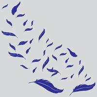 feather icon vector logo illustration