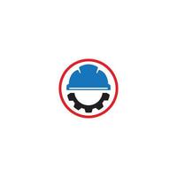 Helmet simple vector icon illustration