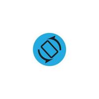 Recycle, refresh, cycle arrows vector icon illustration