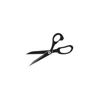 Scissor logo template  vector icon illustration